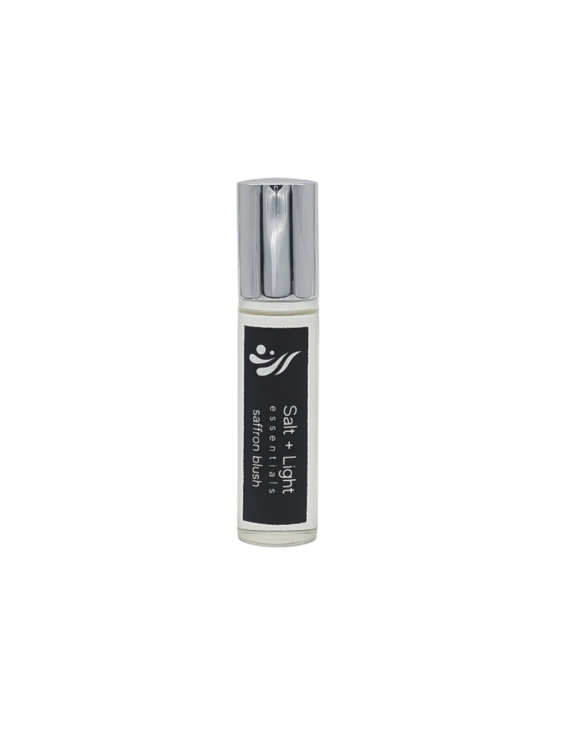 Saffron Blush perfume oil in a roller bottle 